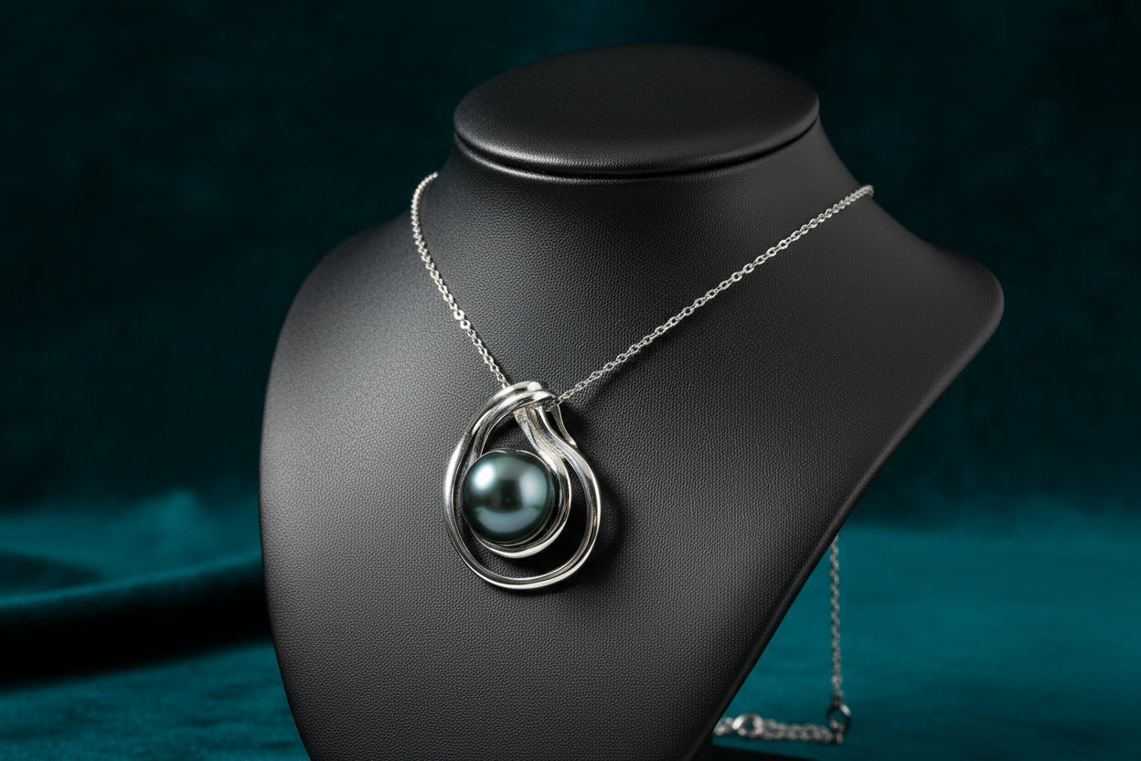 SS CHAIN WITH FRESH WATER PEARL PENDENT