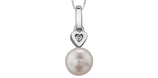 10K PEARL PENDANT