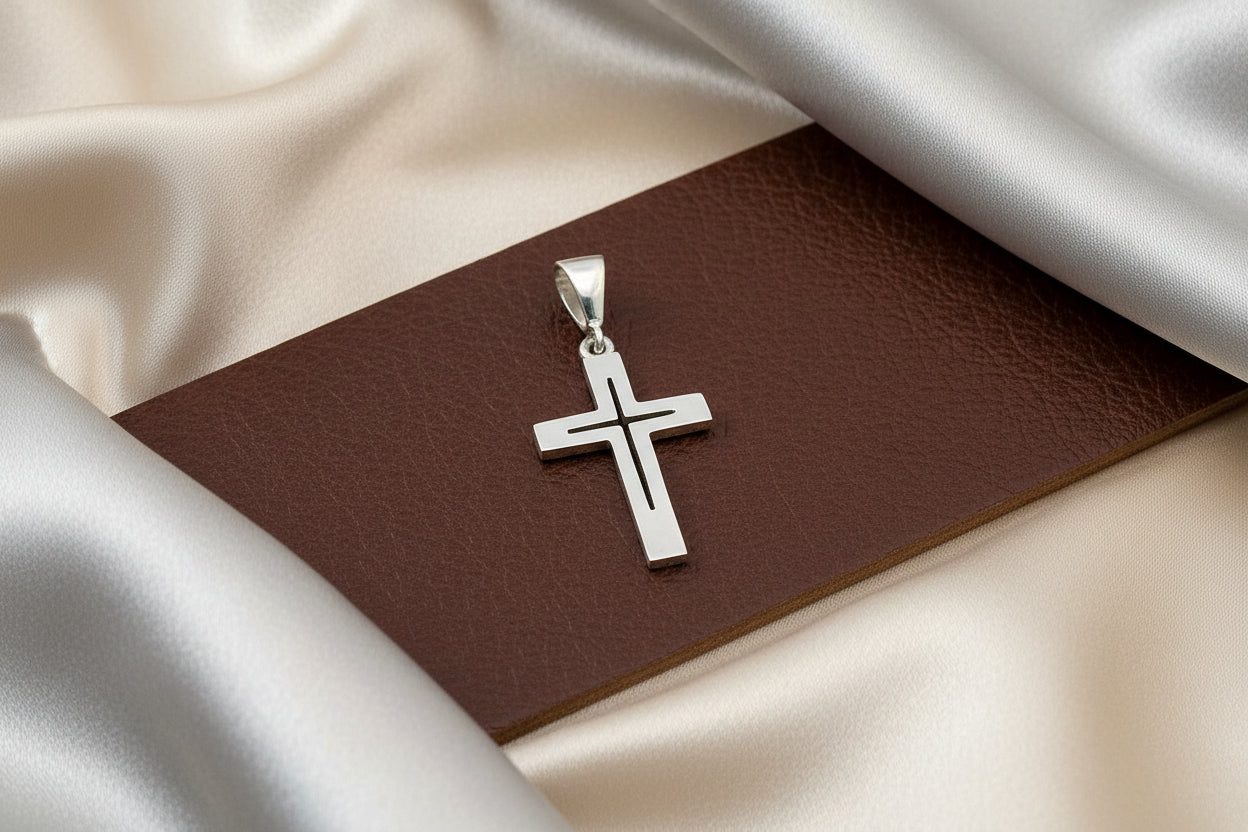 10K WG "MINI FAITH" CROSS