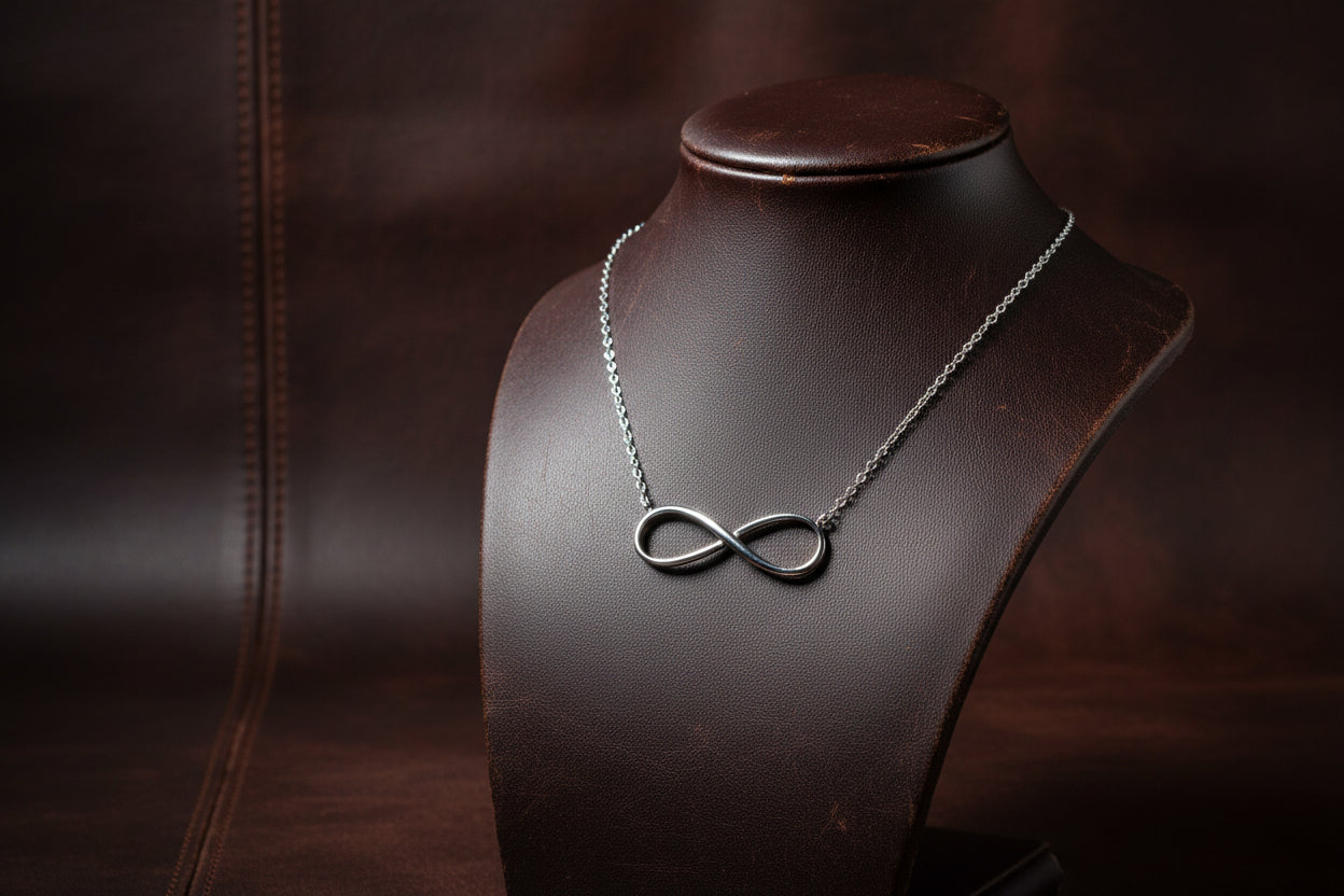 Sterling Silver RHD Eternity Necklace