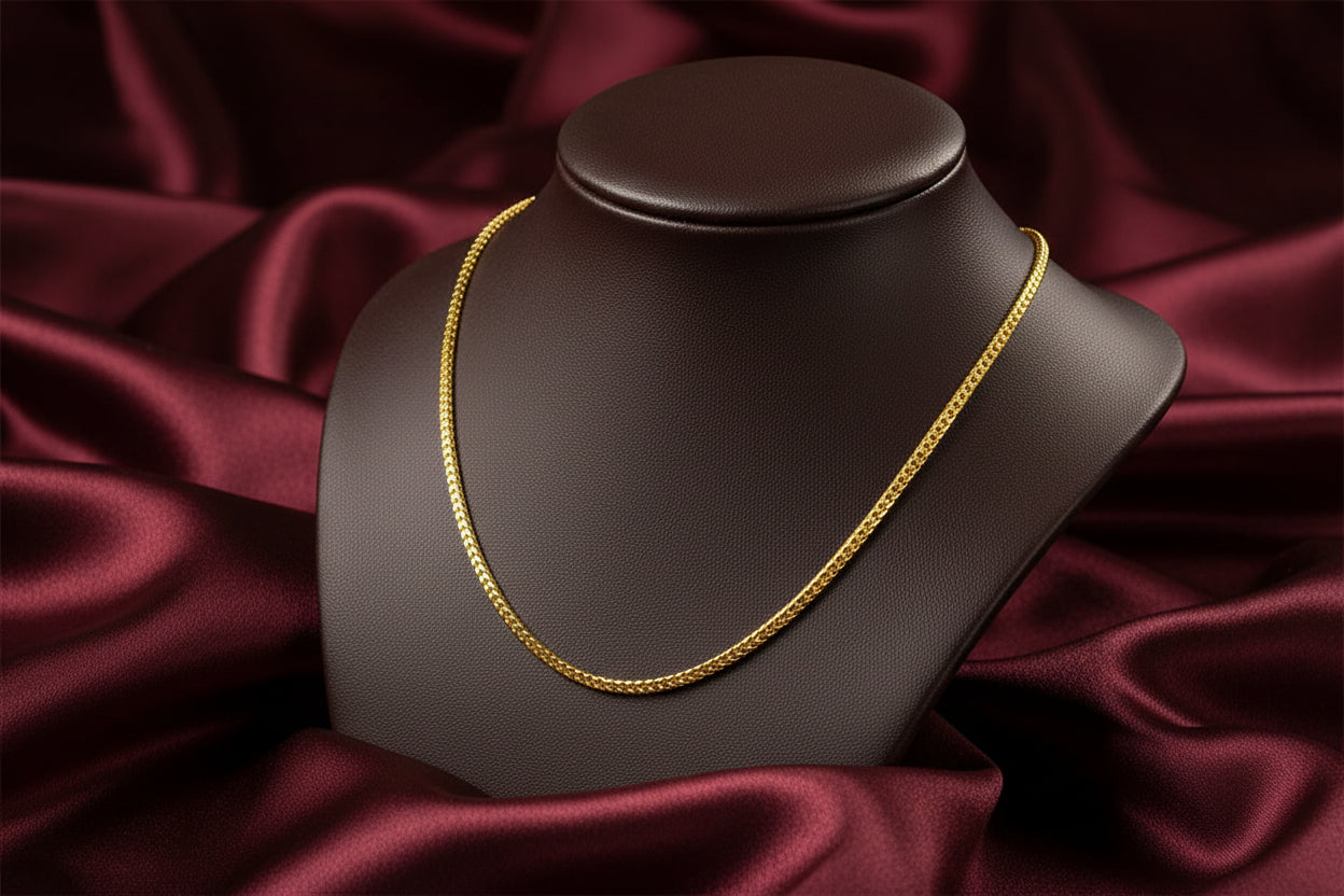 18K YG FRANCO CHAIN 20"