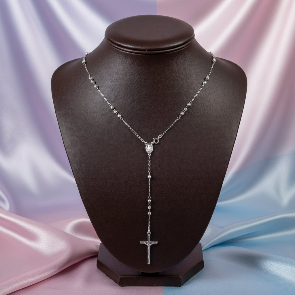 SS 26" RHD ROSARY CHAIN