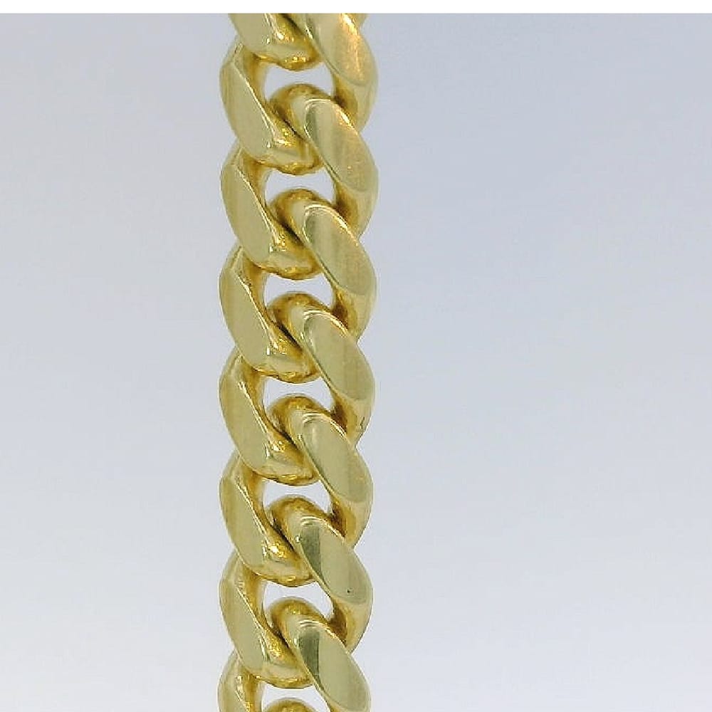 10K YG Miami Cuban Link Chain 24"