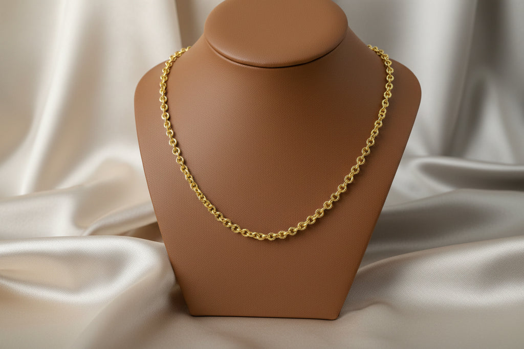14K YG Rolo Chain 20"