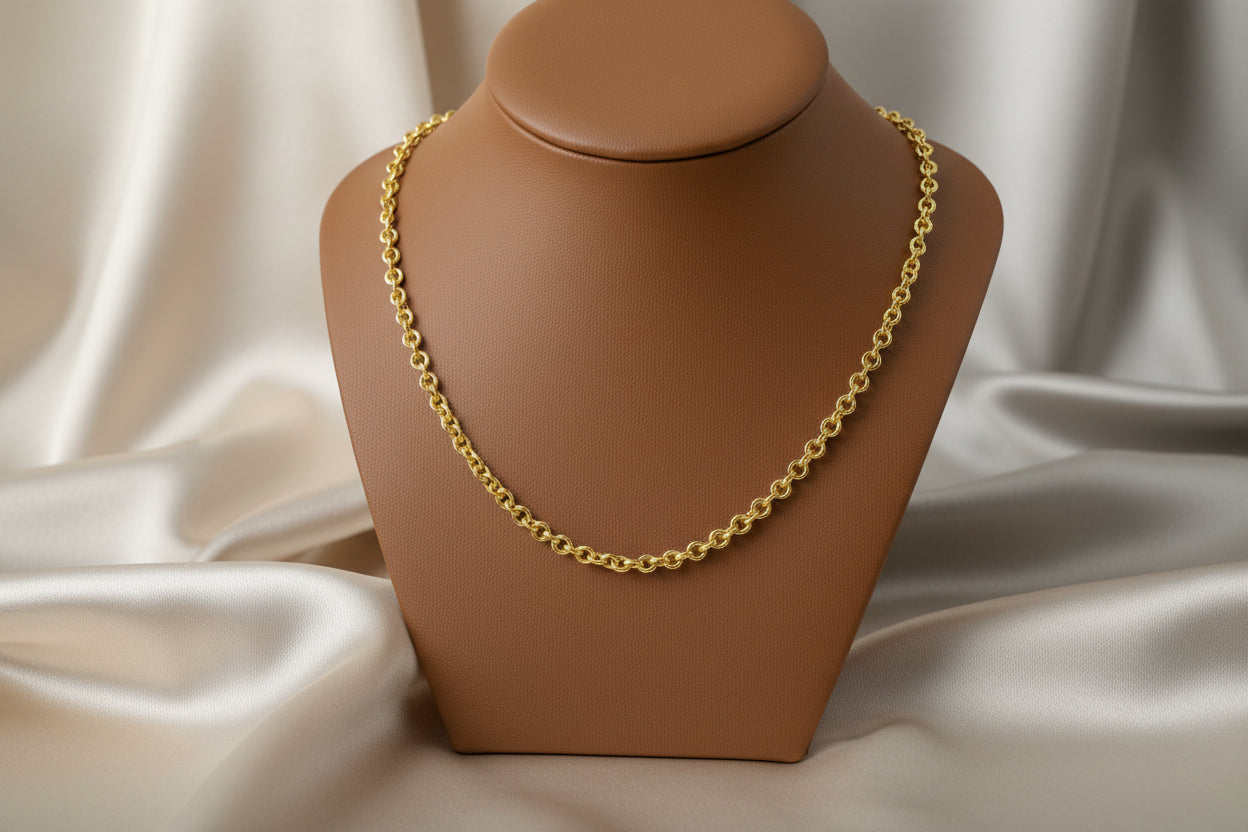 14K YG Rolo Chain 20"