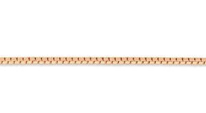 10K RG 0.7mm Box Chain 18"