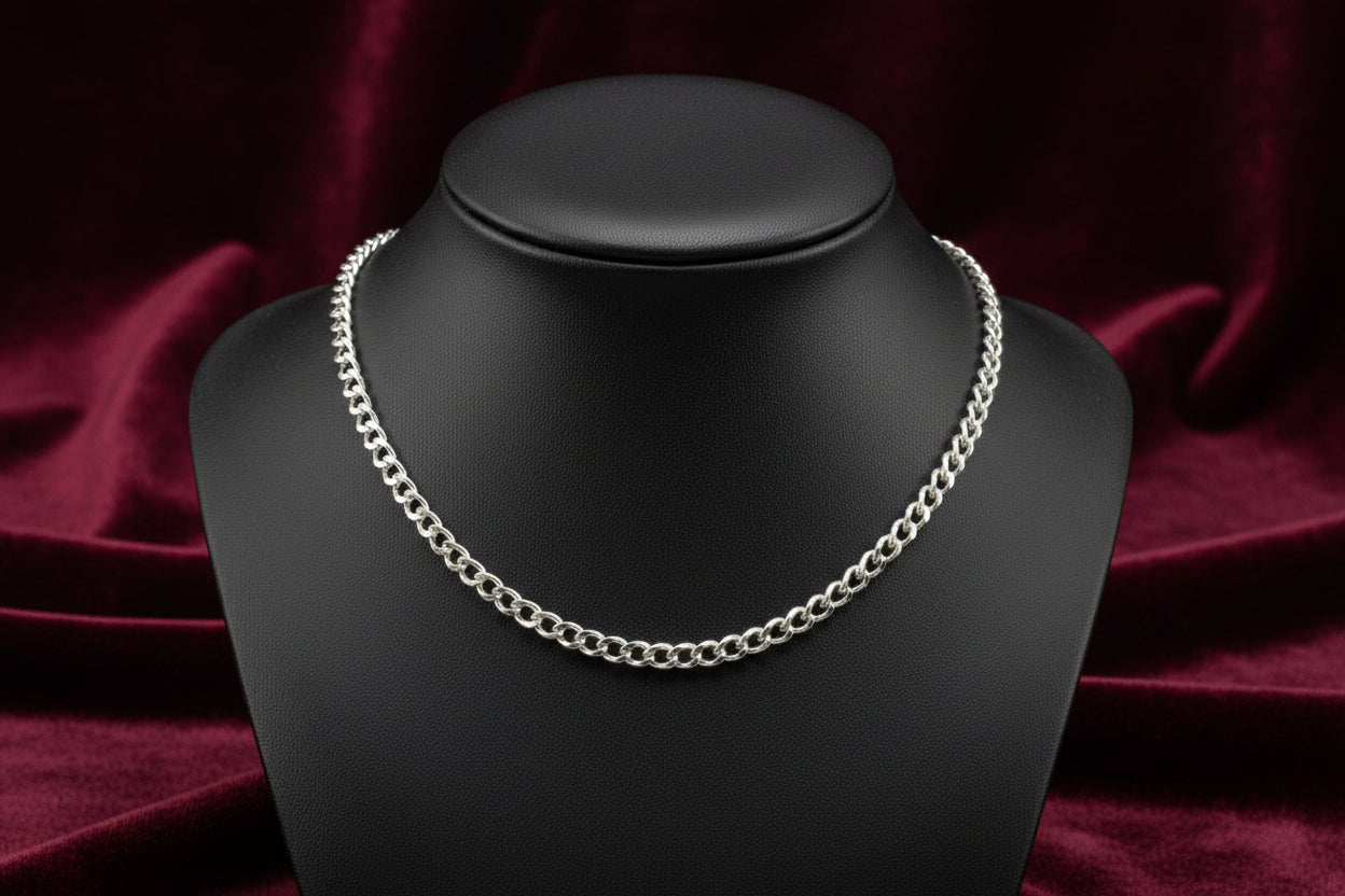 10K WG Fine Curb Chain 20" (copy)