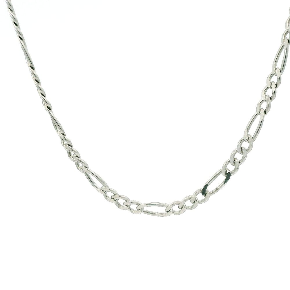 Sterling Silver Figaro Chain 18" 3mm
