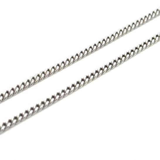 Sterling Silver Curb Chain 18" 2.5mm