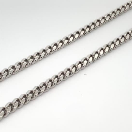 Sterling Silver Miami Cuban Chain 20"