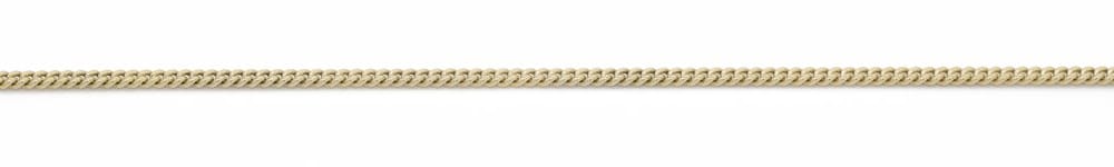 10K YG 1.4mm Curb Chain 18"+2" Extender
