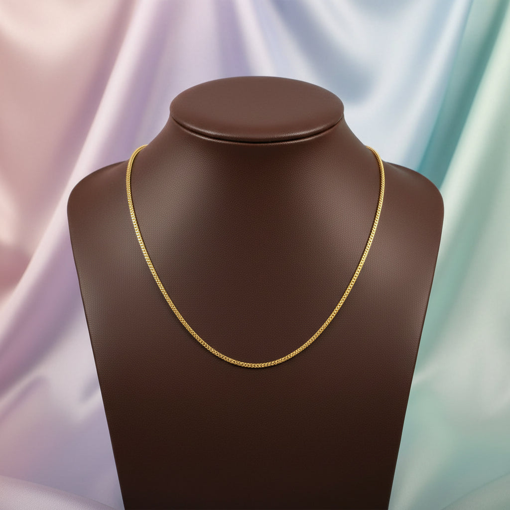 10K Yellow Gold Curb Chain