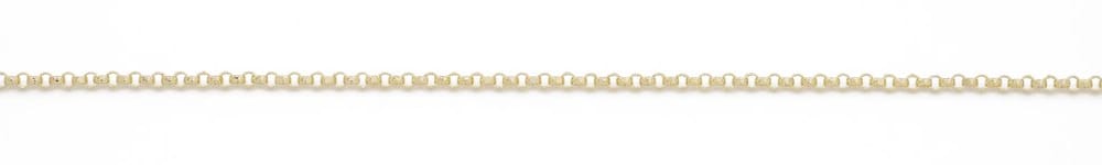 10K YG 1.5mm Diamond Cut Rolo Chain 18"+2" Extender (copy)