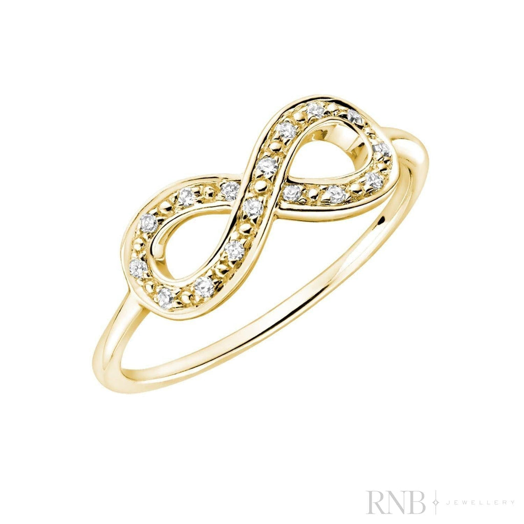 Diamond Infinity Ring