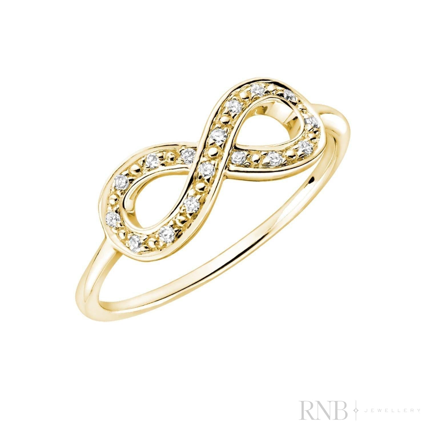 Diamond Infinity Ring