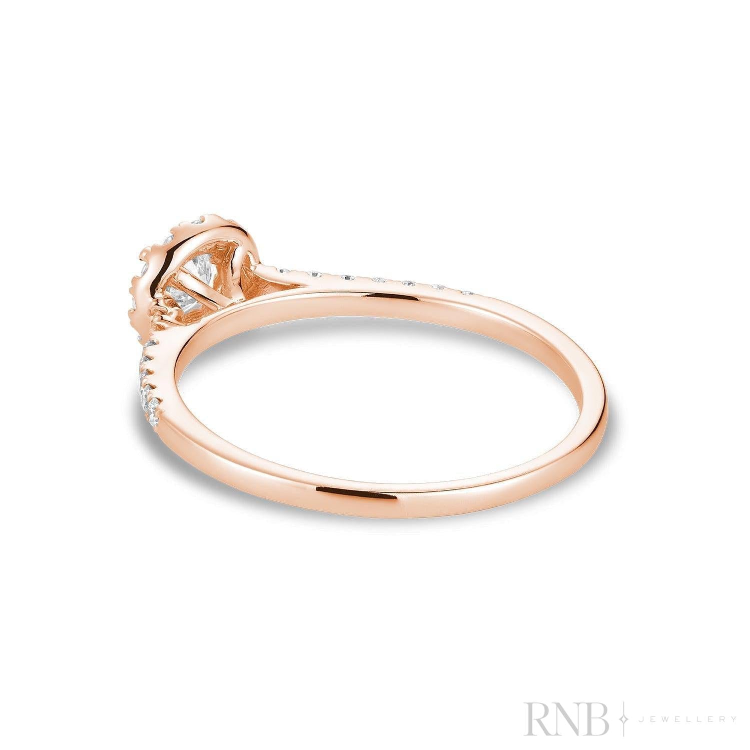 Round Diamond Halo Ring