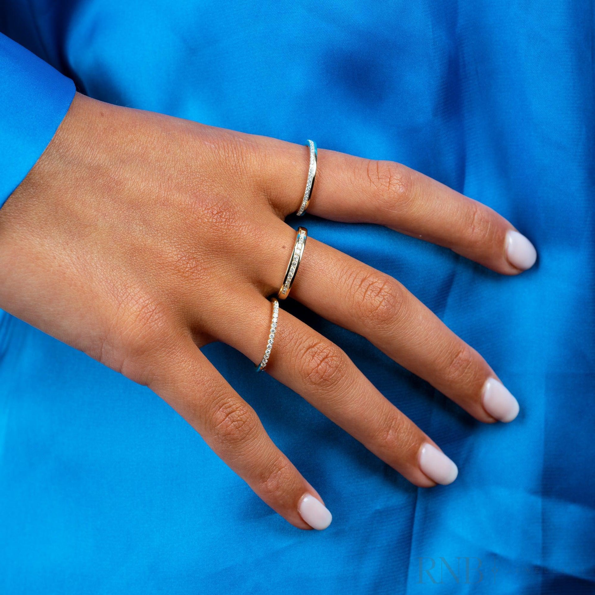 Channel Semi Eternity Diamond Band