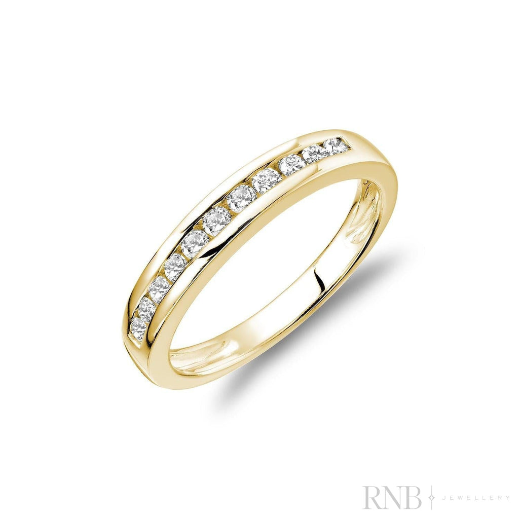 Channel Semi Eternity Diamond Band