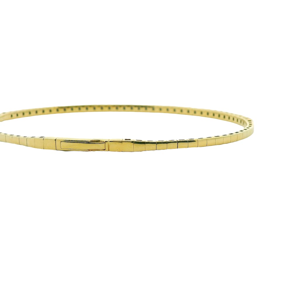 14K YG .38TW DIAMOND CHAIN BRACELET