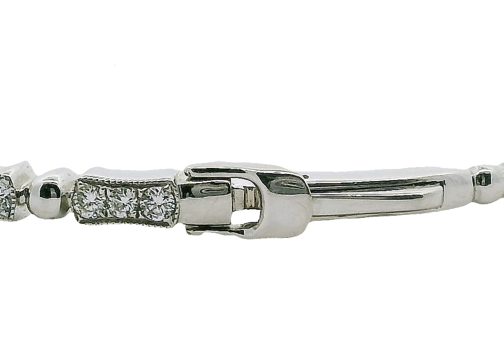 14K WG .50CTW DIAMOND BRACELET