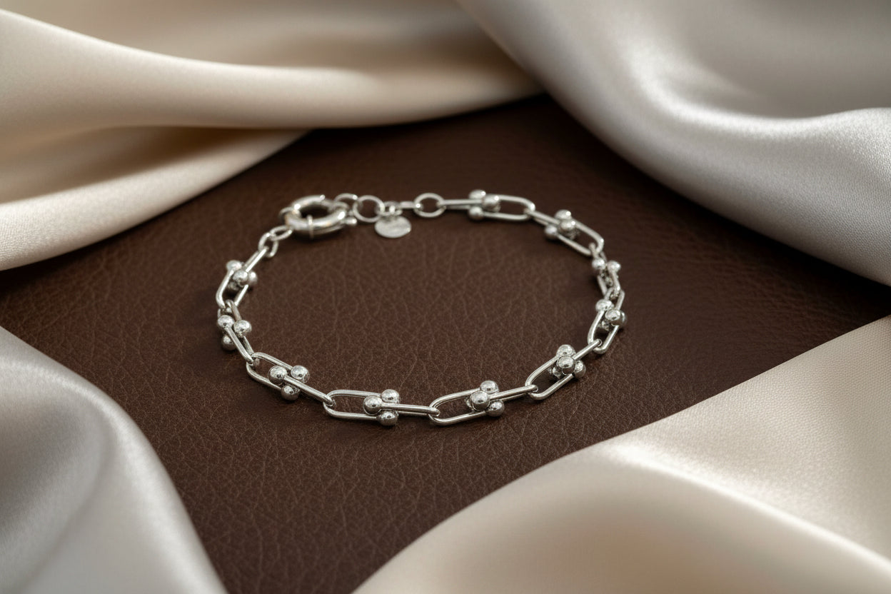 SS RHD DESIGNER BRACELET 7.5"