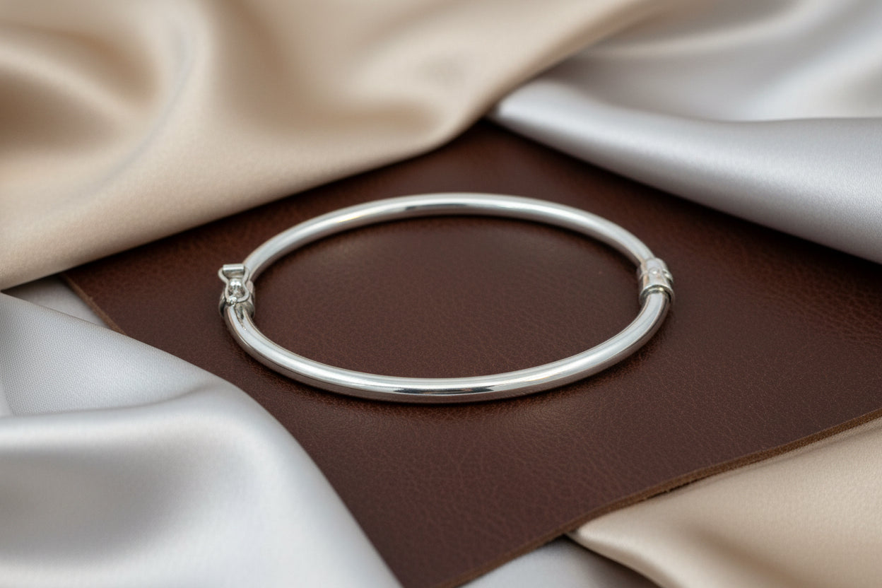 SS RHD HINGE BABY BANGLE