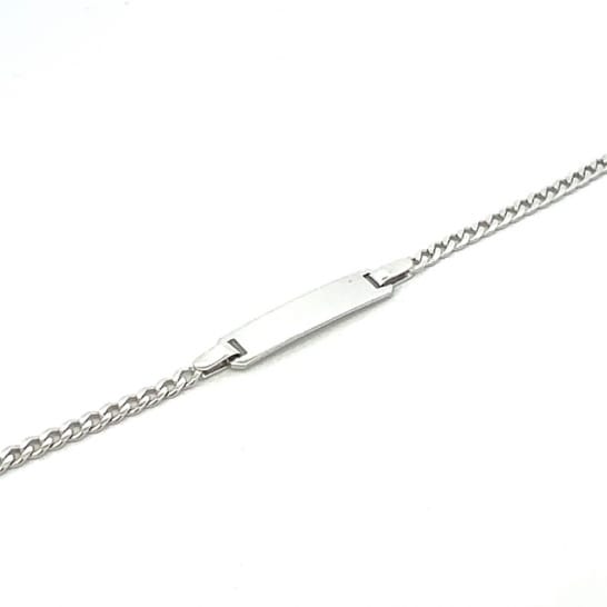 Sterling Silver ID Bracelet