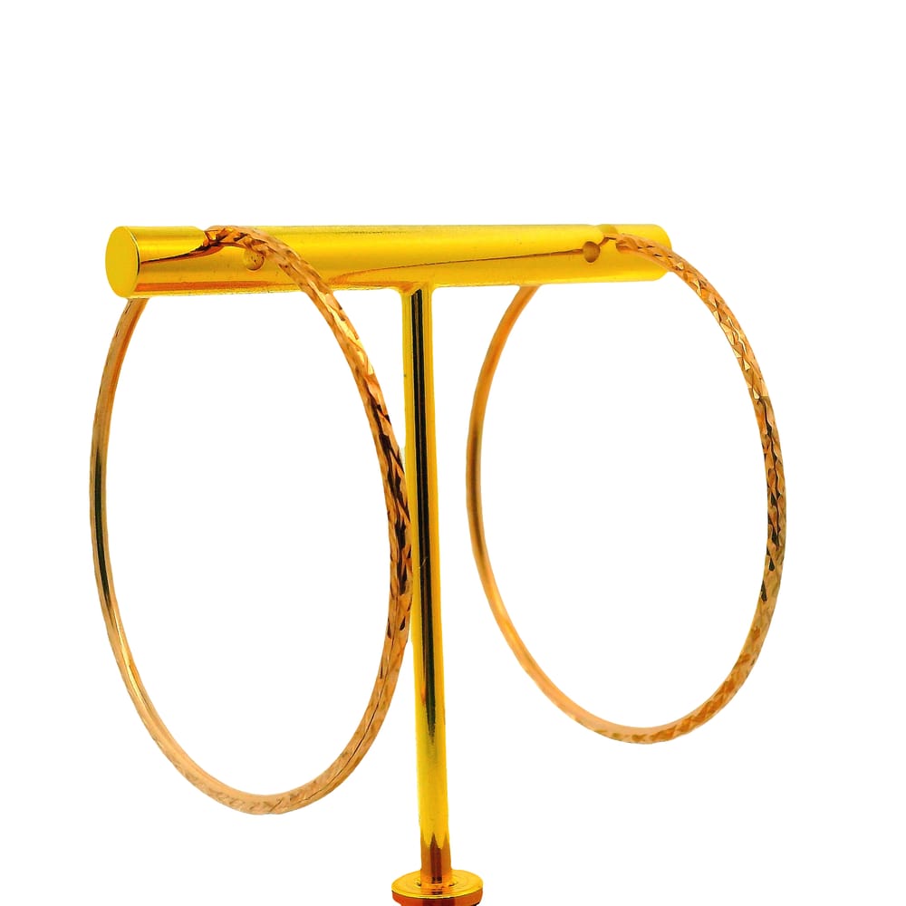 10K RG DC SLEEPER HOOPS 45MM