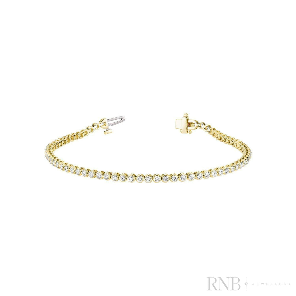 Classic Bangle Semi Eternity Lab Grown Diamond Bracelet