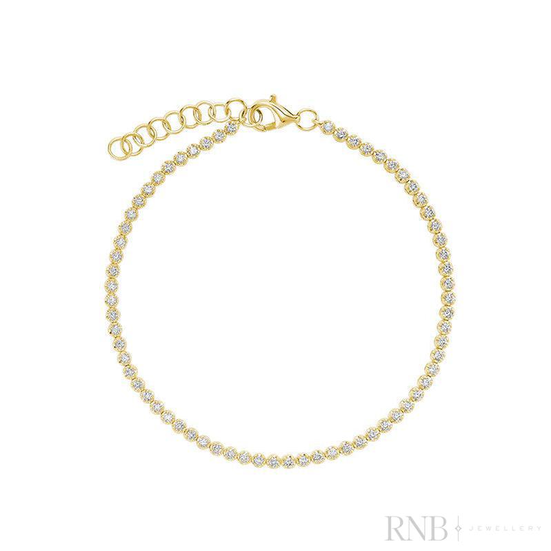 Mini Tennis Diamond Bracelet