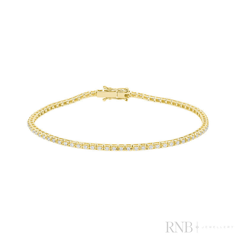 Mini Diamond Tennis Bracelet