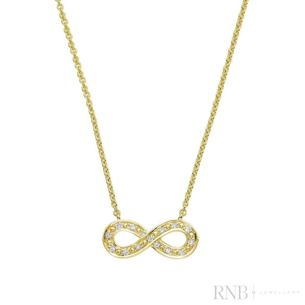Infinity Diamond Necklace