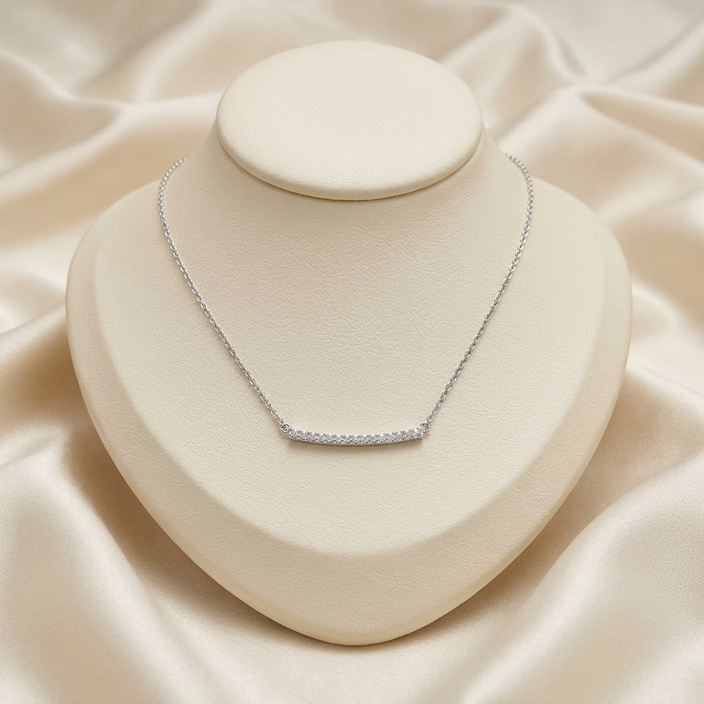 Bar Diamond Necklace