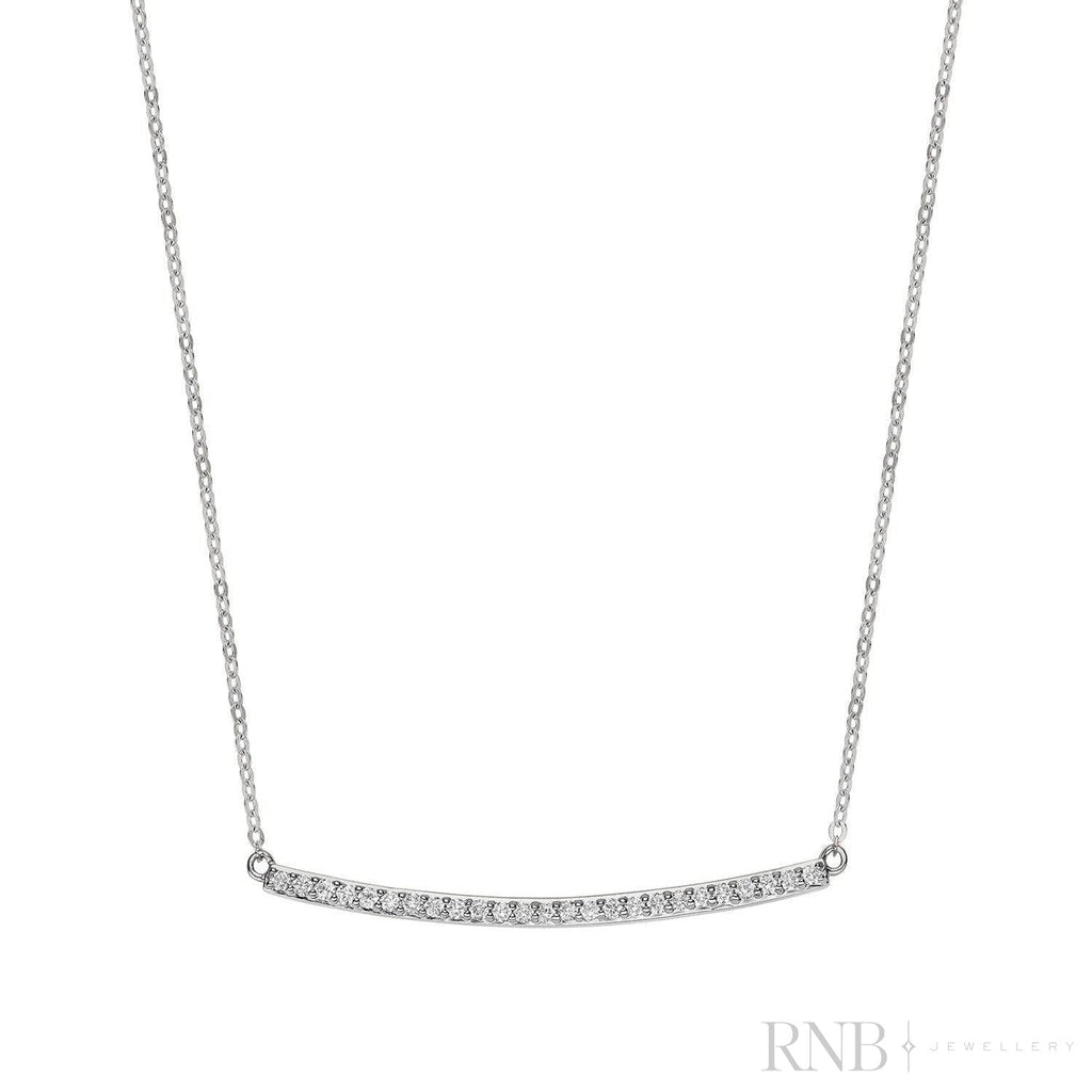 Bar Diamond Necklace