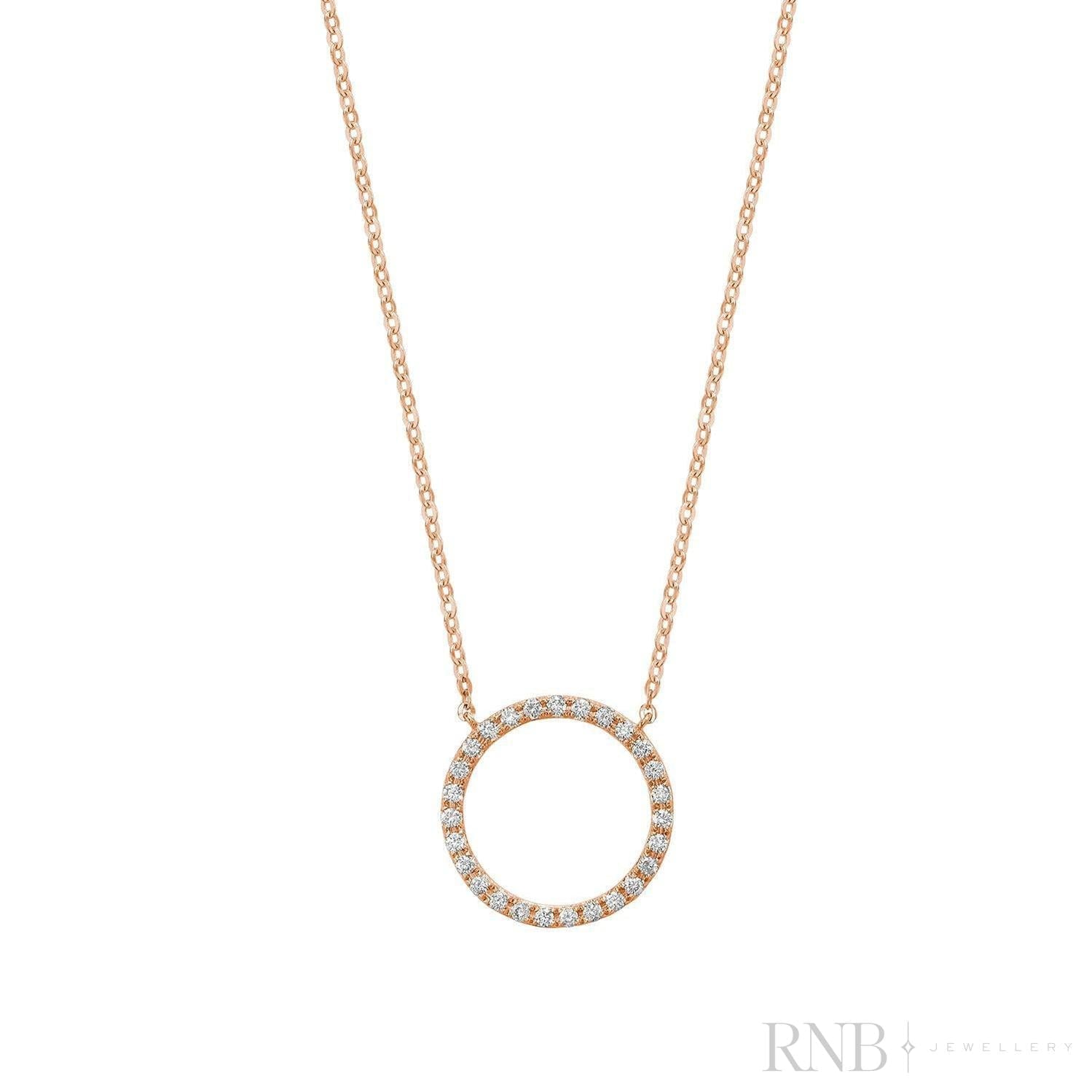 Circle of Life Diamond Necklace