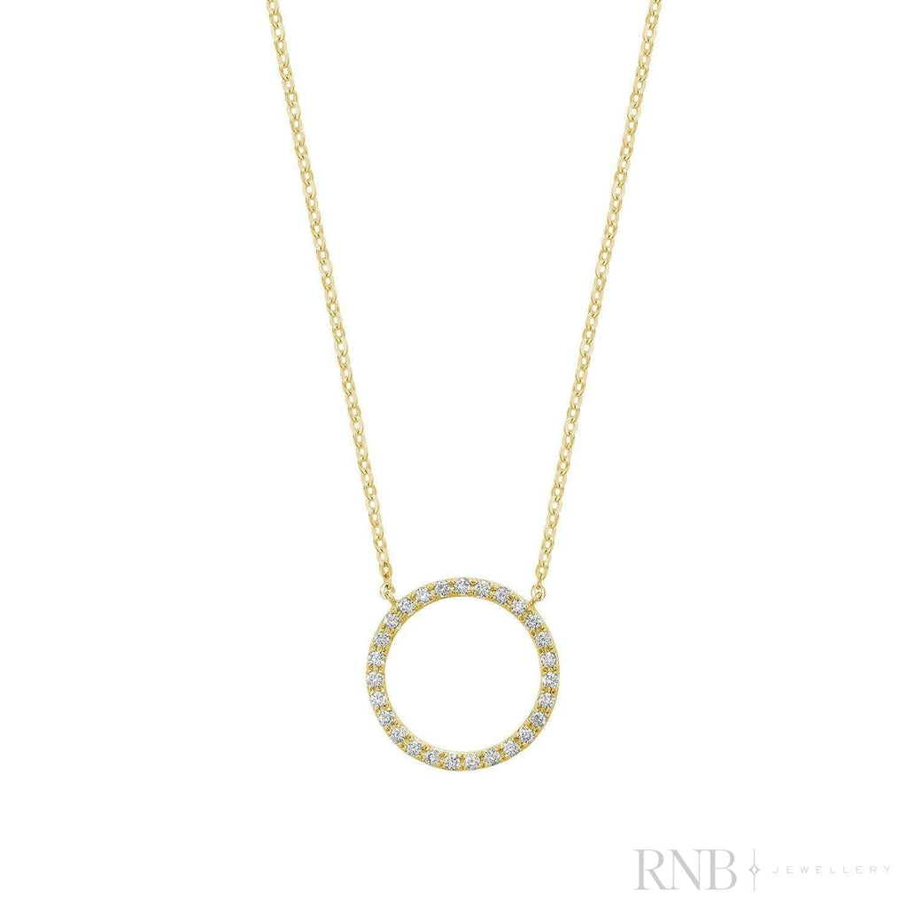 Circle of Life Diamond Necklace