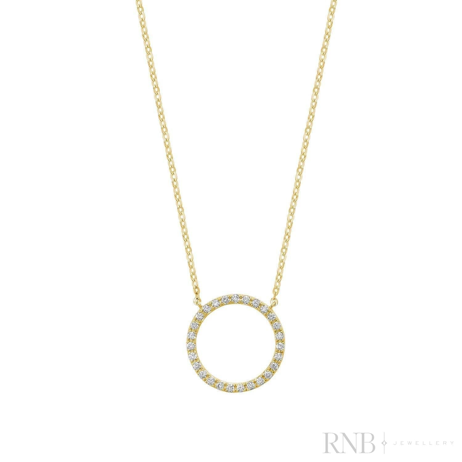 Circle of Life Diamond Necklace