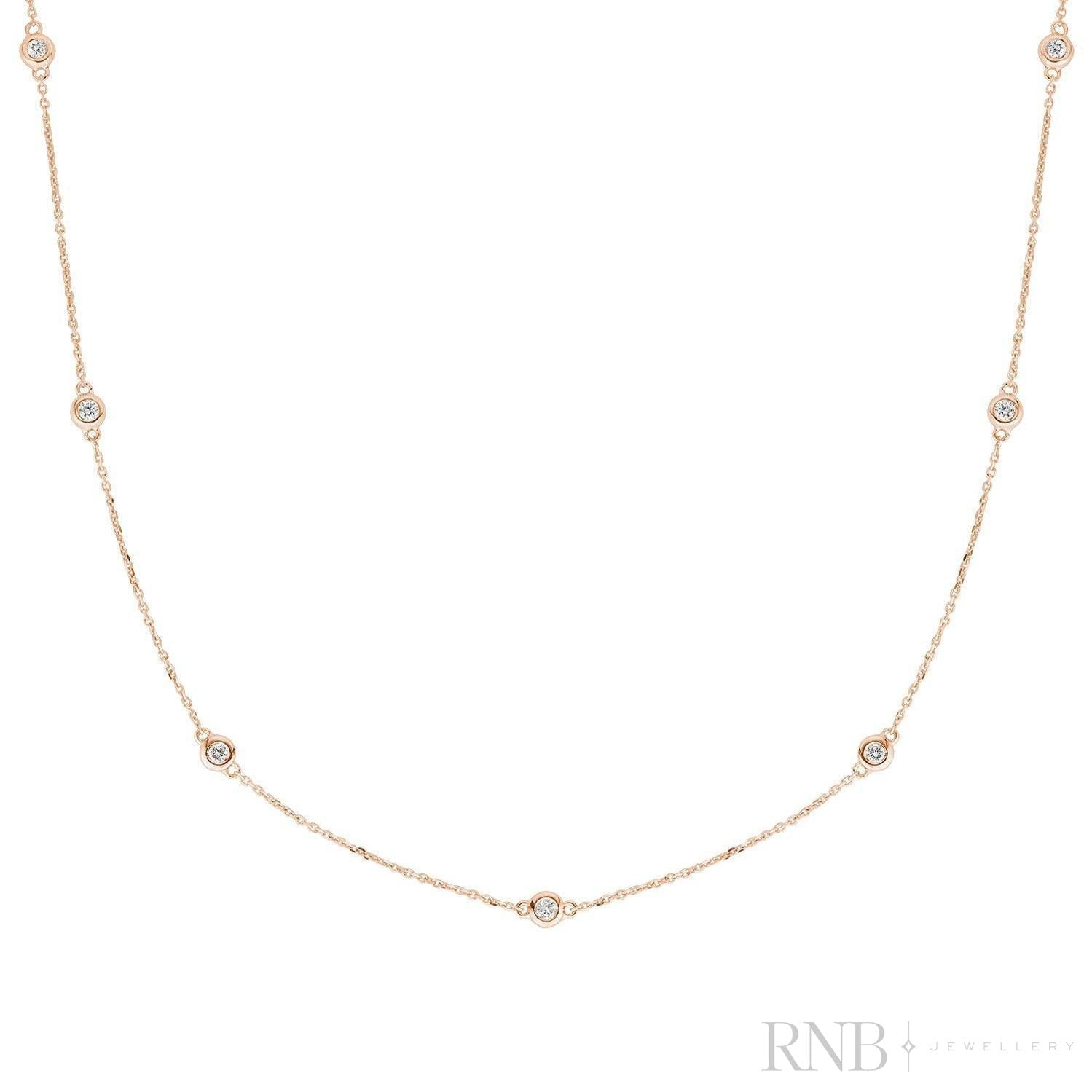 Diamond by the Yard Necklace