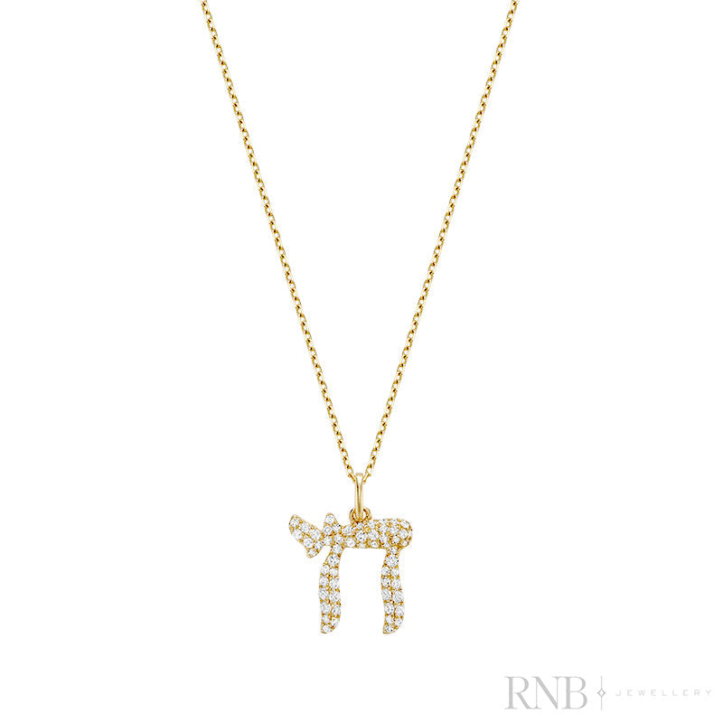 Chai Diamond Pendant