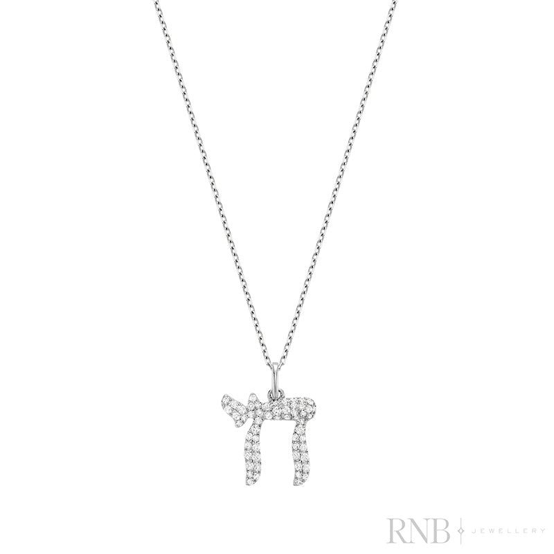 Chai Diamond Pendant