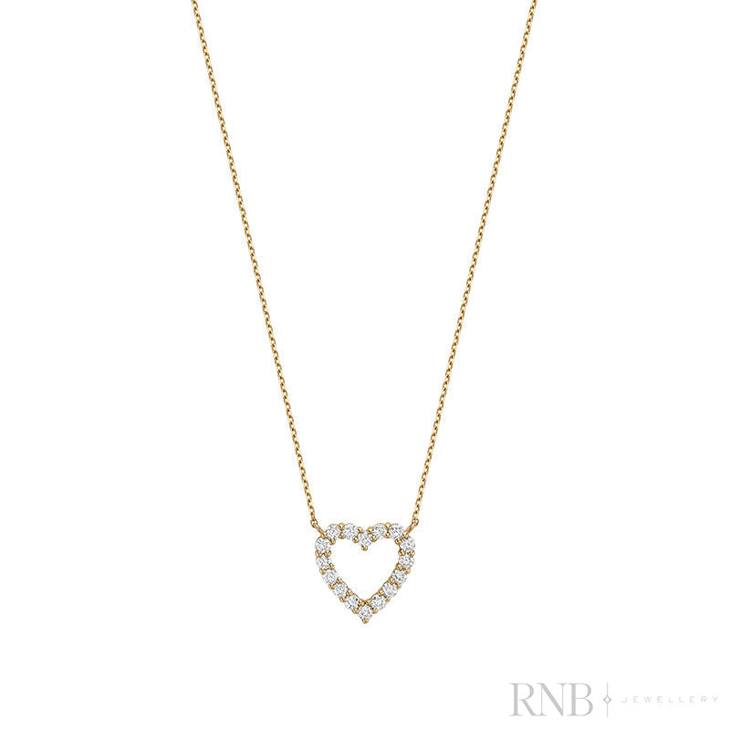 Diamond Heart Necklace