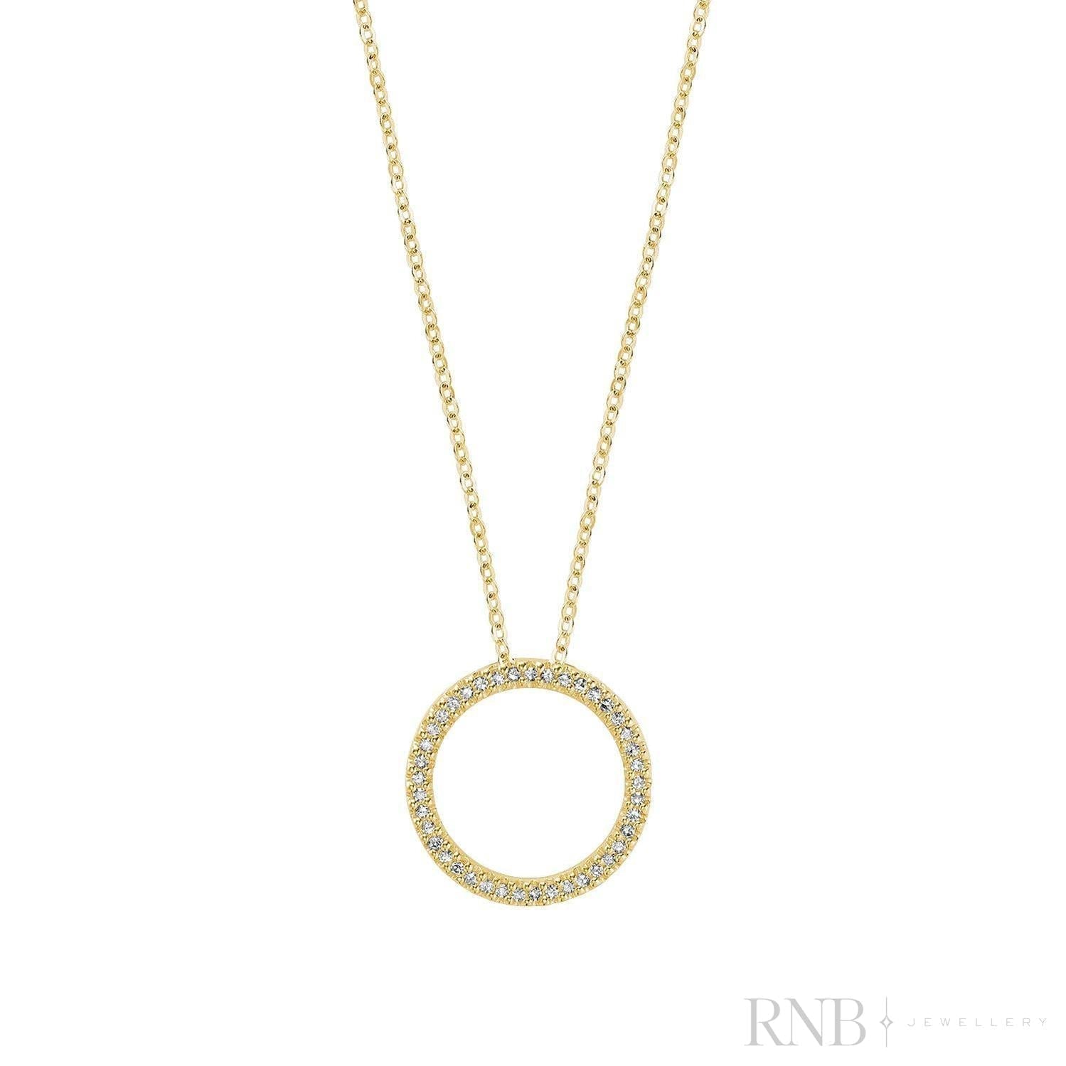 Circle Of Life Diamond Pendant