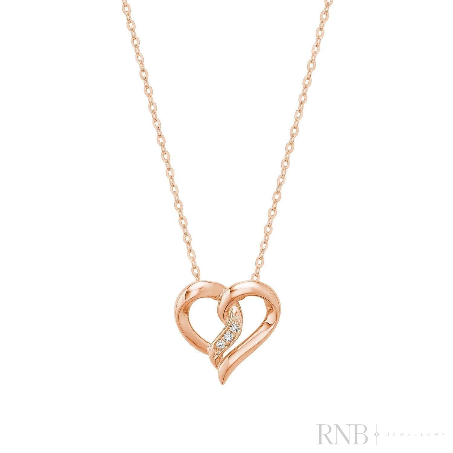 Fancy Heart Diamond Pendant