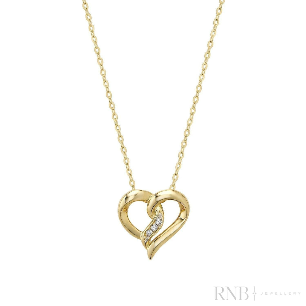 Fancy Heart Diamond Pendant