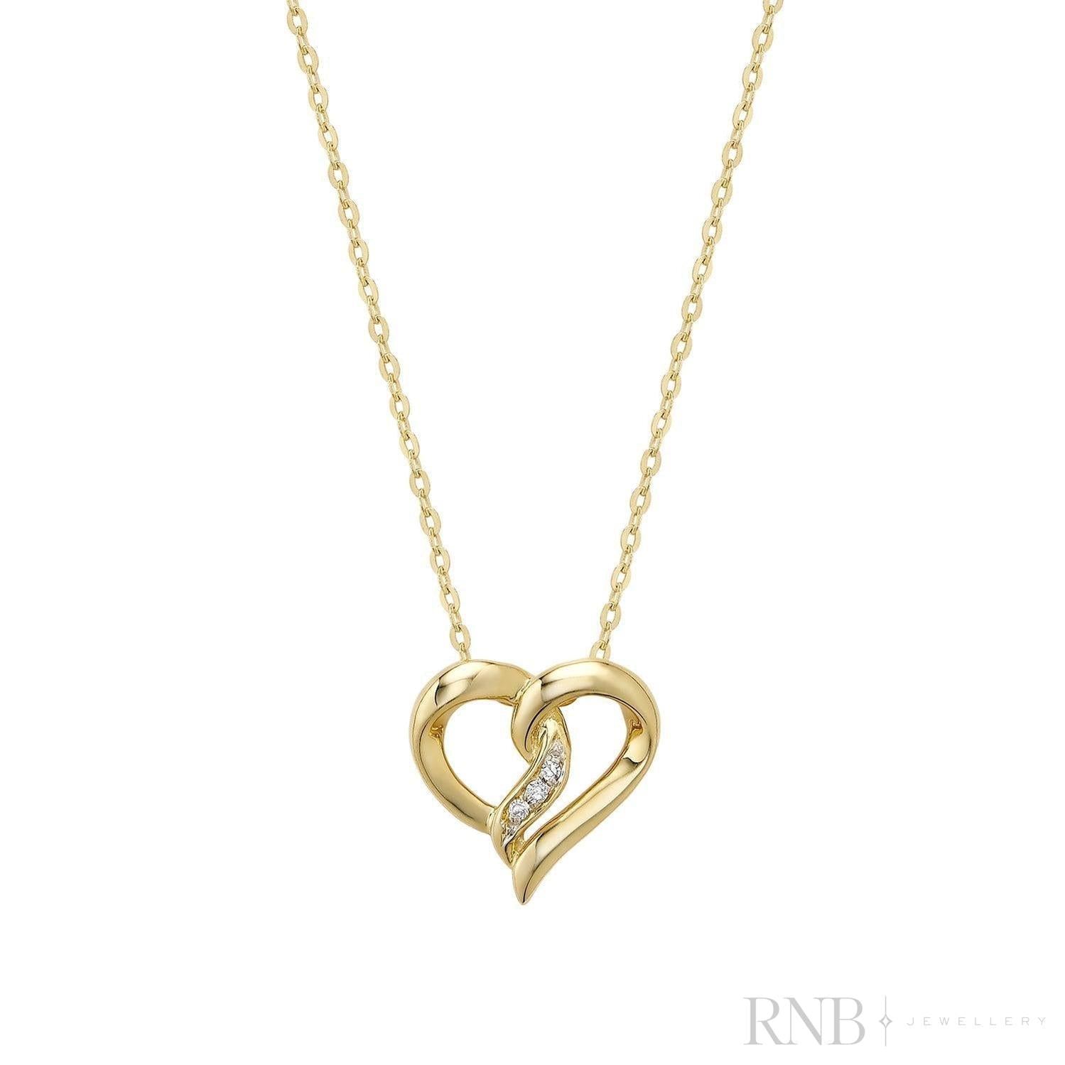 Fancy Heart Diamond Pendant