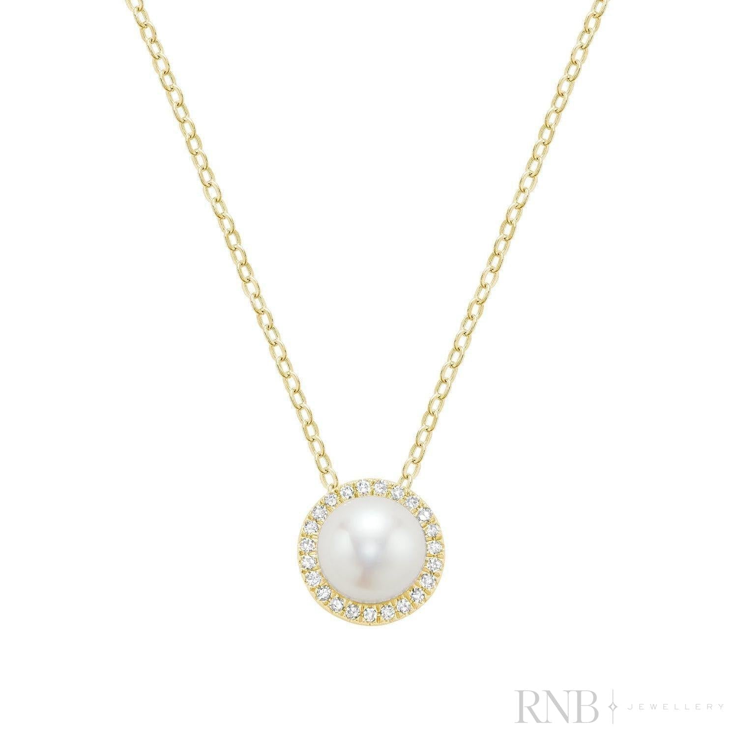 Pearl & Diamond Pendant