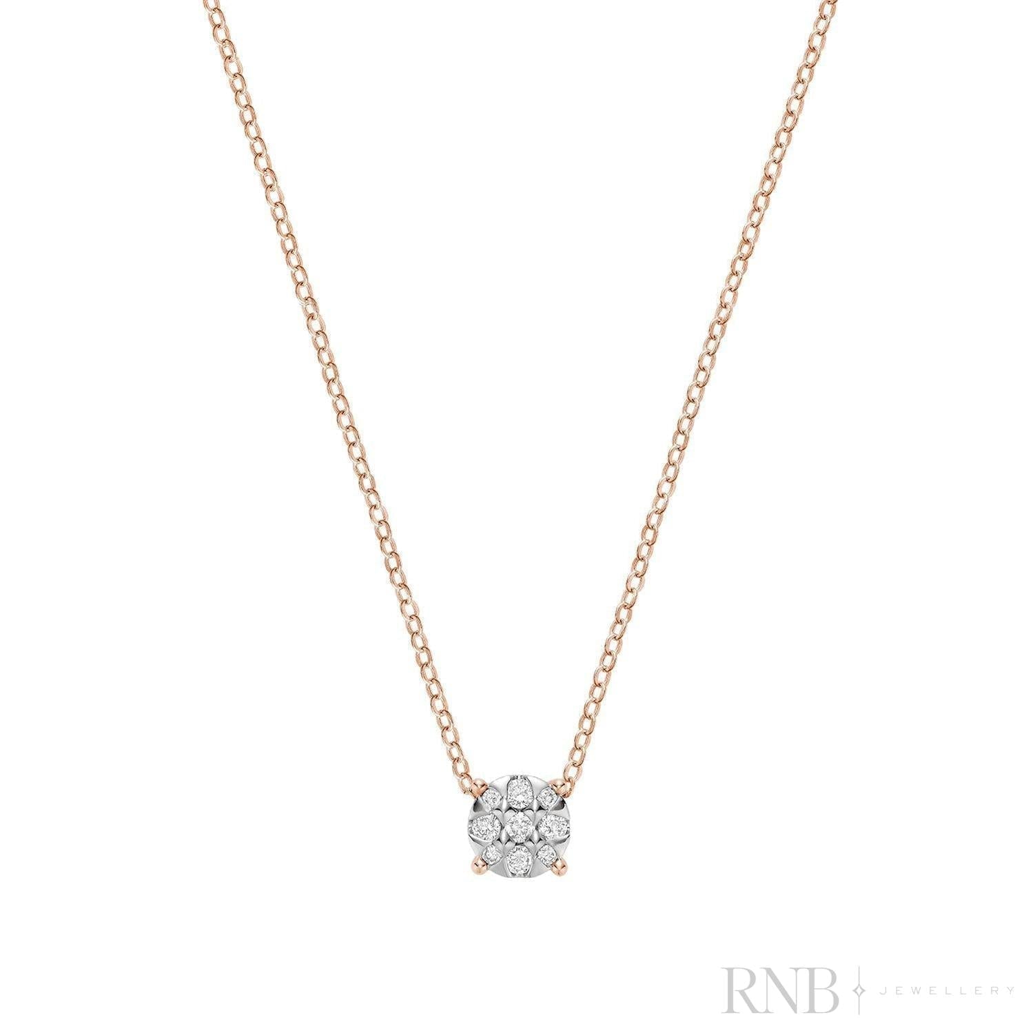 Illusion Diamond Pendant
