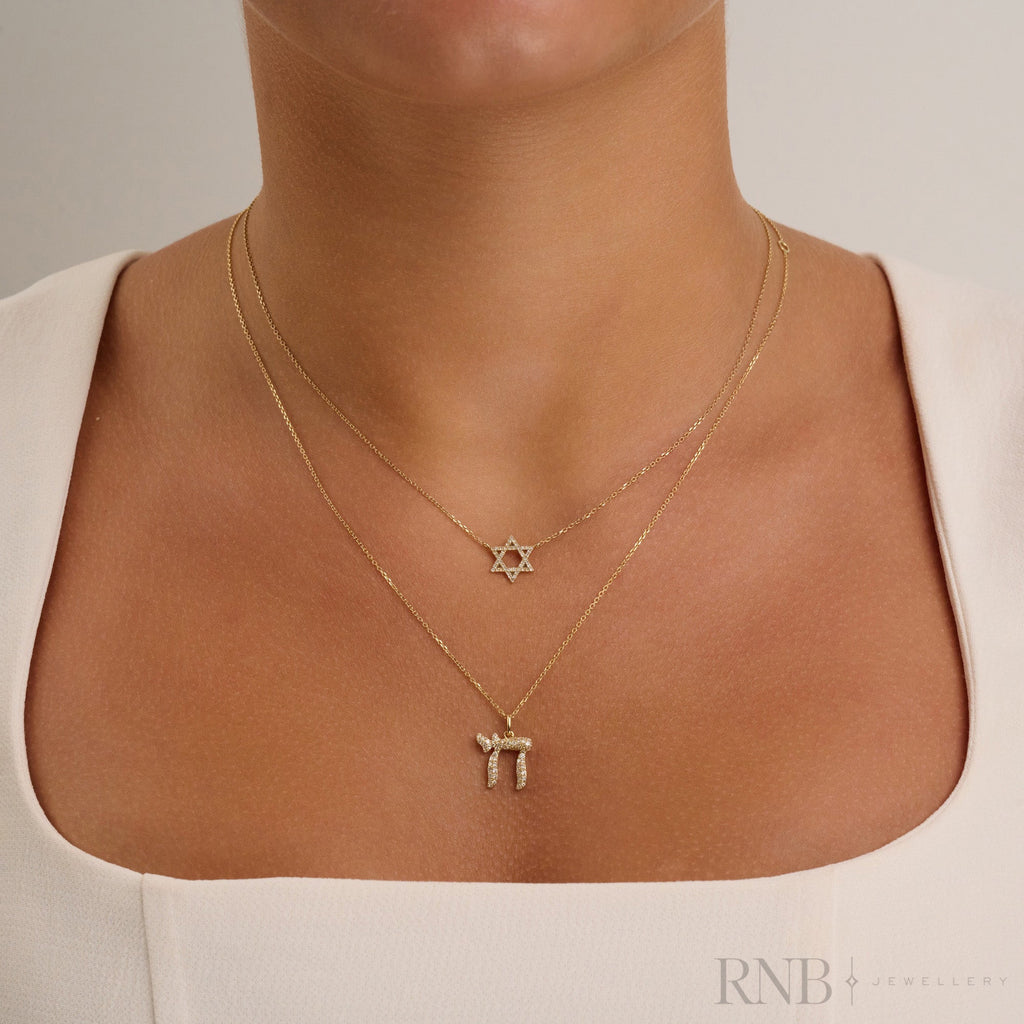 Chai Diamond Pendant