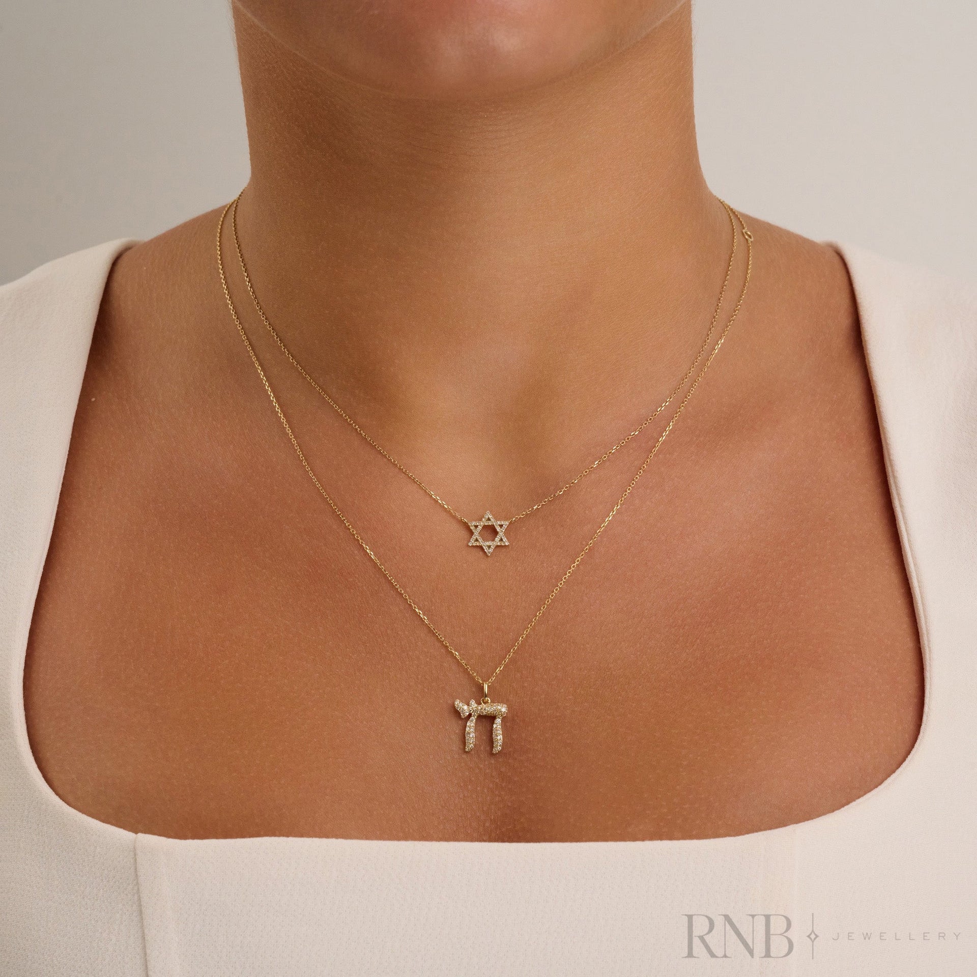 Chai Diamond Pendant