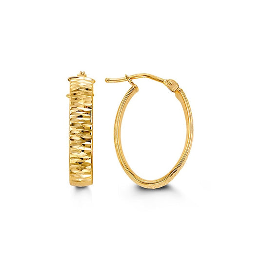 Gold Hoop Earrings